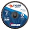 Weiler 3" BobCat Mini Abrasive Flap Disc, Flat (TY27), Type R Mount, 80Z 50964 - alternate 1